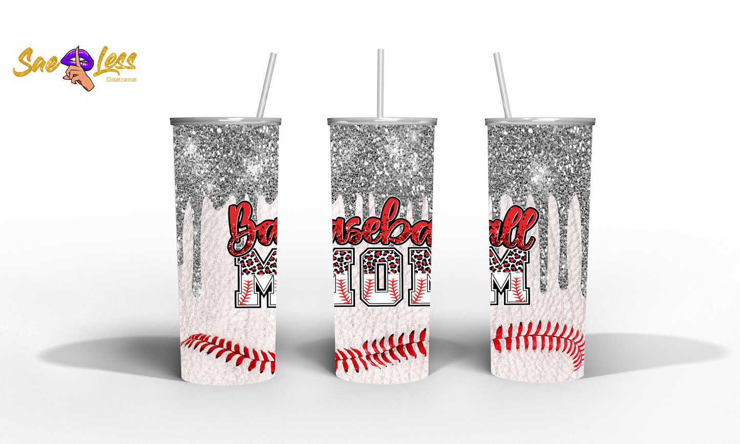 Baseball Mom Tumbler