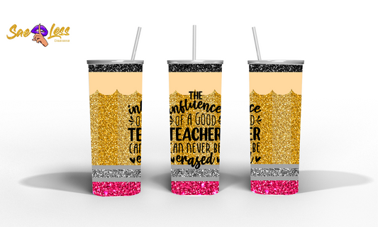 Teacher Pencil Tumbler